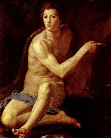 Бронзино (Bronzino) Аньоло : Иоанн Креститель