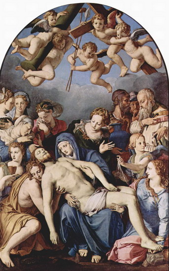 Бронзино (Bronzino) Аньоло : Капелла Элеоноры Толедской. Снятие с креста