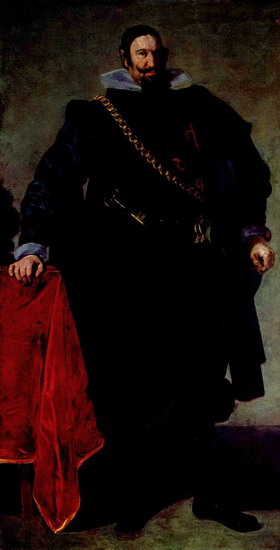 Веласкес  Родригес де Сильва Веласкес (Rodrigez de: Портрет Гаспара де Гусмана, герцога Оливареса
