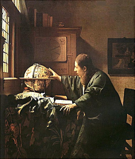 Вермер Делфтский (Vermeer van Delft) Ян : Астроном