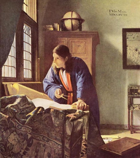 Вермер Делфтский (Vermeer van Delft) Ян : Географ