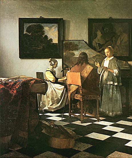 Вермер Делфтский (Vermeer van Delft) Ян : Концерт