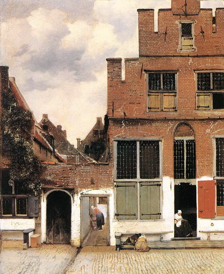 Вермер Делфтский (Vermeer van Delft) Ян : Улочка