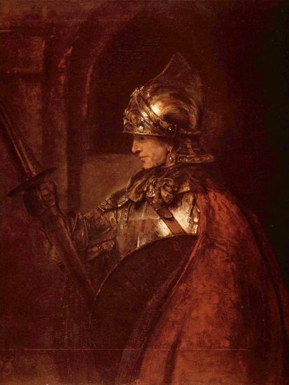 Рембрандт Харменс ван Рейн: Мужчина в доспехах. Александр Великий