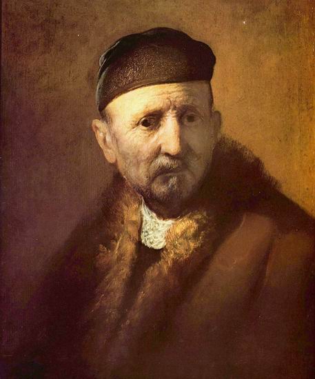 Рембрандт Харменс ван Рейн: Мужчина в шапочке