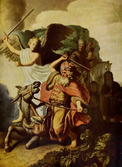Рембрандт Харменс ван Рейн: Пророк Валаам и ослица