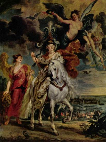 Рубенс  Питер Пауль: Занятие герцогства Юлих. Цикл картин для Марии Медичи