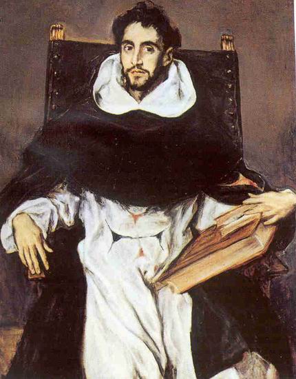 Эль Греко (El Greco) Доменико (наст. имя Доменикос: Портрет Ортенсио Феликса Парависино