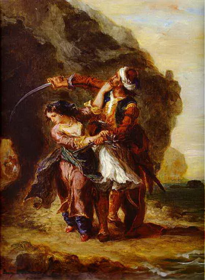 Делакруа (Delacroix) Эжен : Абидосская невеста