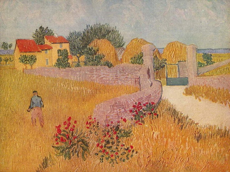 Ван Гог (van Gogh) Винсент : Ворота на хутор