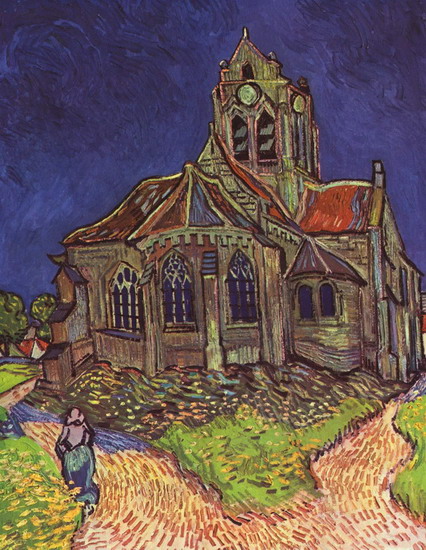 Ван Гог (van Gogh) Винсент : Церковь в Овере