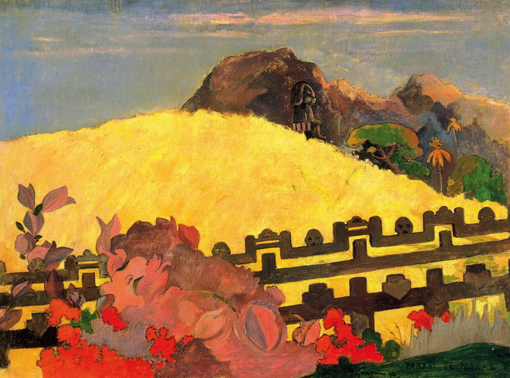 Гоген (Gauguin) Поль : Там храм