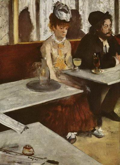 Дега (Degas) Эдгар : Абсент 2