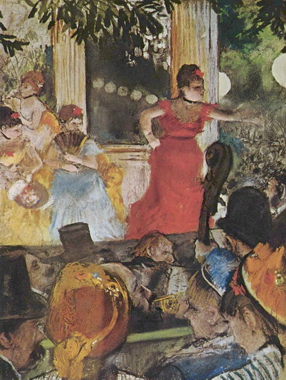 Дега (Degas) Эдгар : Кабаре Абассадор