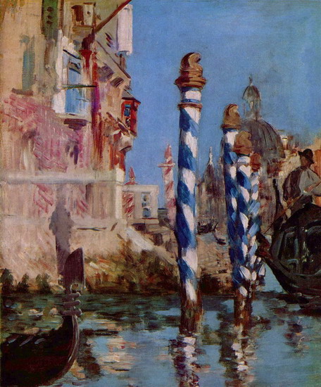 Мане (Manet) Эдуар: Большой канал в Венеции