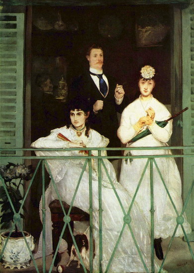 Мане (Manet) Эдуар: На балконе