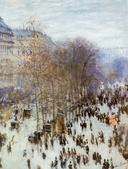 Моне (Monet) Клод: Бульвар Капуцинок в Париже