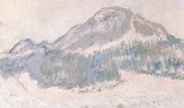 Моне (Monet) Клод: Гора Колсаас