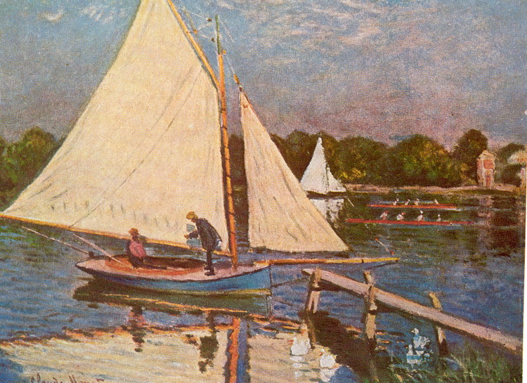 Моне (Monet) Клод: Яхта