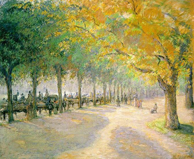 Моне (Monet) Клод: Гайд-парк. Лондон