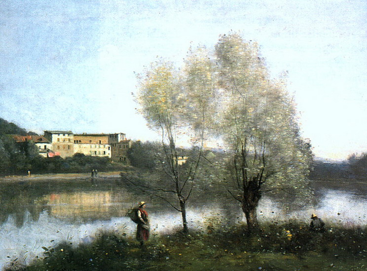 Коро (Corot) Жан Батист Камиль : Виль д'Авре