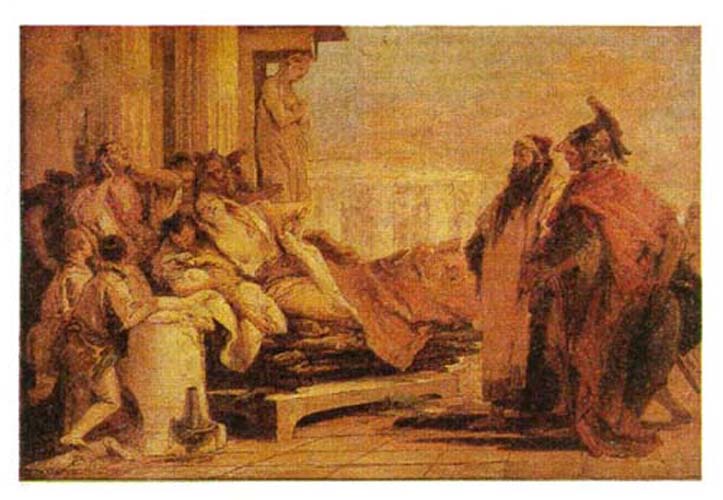 Тьеполо (Tiepolo) Джованни Баттиста: Смерть Дидоны