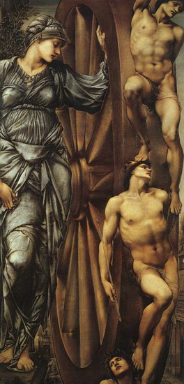 Берн-Джонс (Burne-Jones) Эдуард Коли: Колесо Фортуны