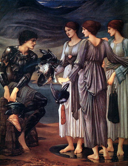 Берн-Джонс (Burne-Jones) Эдуард Коли: Снаряжение Персея