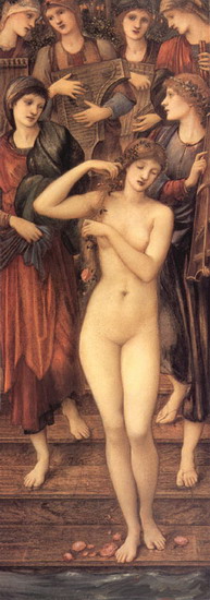 Берн-Джонс (Burne-Jones) Эдуард Коли: Купание Венеры