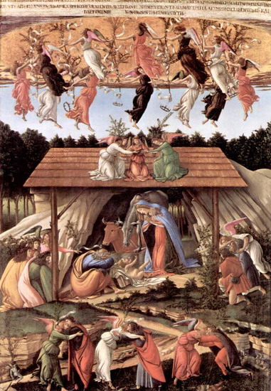 Боттичелли (Botticelli) Сандро (наст. Алессандро Ф: Мистическое рождество