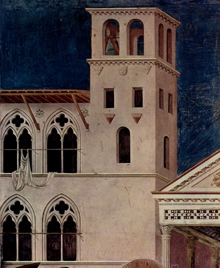 Джотто ди Бондоне (Giotto di Bondone) : Жизнь Св. Франциска Ассизского. Фрагмент