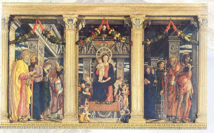 Мантенья (Mantegna) Андреа: Алтарь Сан Дзено