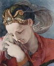 Бронзино (Bronzino) Аньоло : Капелла Элеоноры. Снятие с креста. Деталь