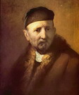 Рембрандт Харменс ван Рейн: Мужчина в шапочке
