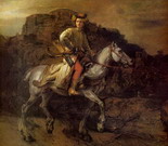 Рембрандт Харменс ван Рейн: Польский всадник. Тамерлан, преследующий Байазида до Стамбула