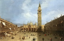 Каналетто (Canaletto) (собств. Каналь, Canal) Джов: Площадь Сан-Марко