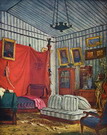 Делакруа (Delacroix) Эжен : Спальня графа де Морне