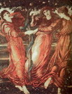 Берн-Джонс (Burne-Jones) Эдуард Коли: Сад Гесперид