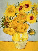 Ван Гог (van Gogh) Винсент : Подсолнухи