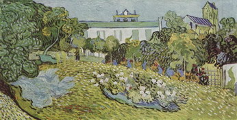Ван Гог (van Gogh) Винсент : Сад Добиньи