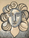 Пикассо Пабло: Портрет женщины