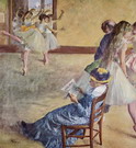 Дега (Degas) Эдгар : Балетный класс мадам Кардиналь