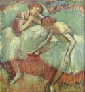 Дега (Degas) Эдгар : Танцовщица в зеленом