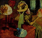 Дега (Degas) Эдгар : У модистки