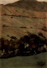 Шилле (Schielle) Эгон : Дома под склоном горы