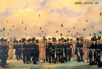 Федотов Павел Андреевич: Встреча в лагере лейб-гвардии финляндского полка В.кн. Михаила Павловича 8 июля 1837 года