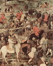 Брейгель (Breughel, Brueghel или Bruegel) Питер, С: Восхождение на Голгофу. Вариант. Фрагмент 1