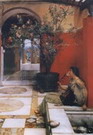 Альма-Тадема  Лауренс : В храме Венеры
