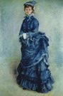 Ренуар Пьер Огюст: Парижанка. Дама в голубом