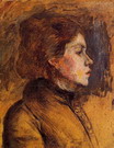 Тулуз-Лотрек (De Toulouse-Lautrec) Анри Мари Раймо: Голова женщины